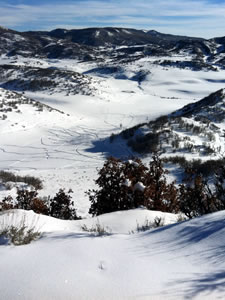 Snowmobiling